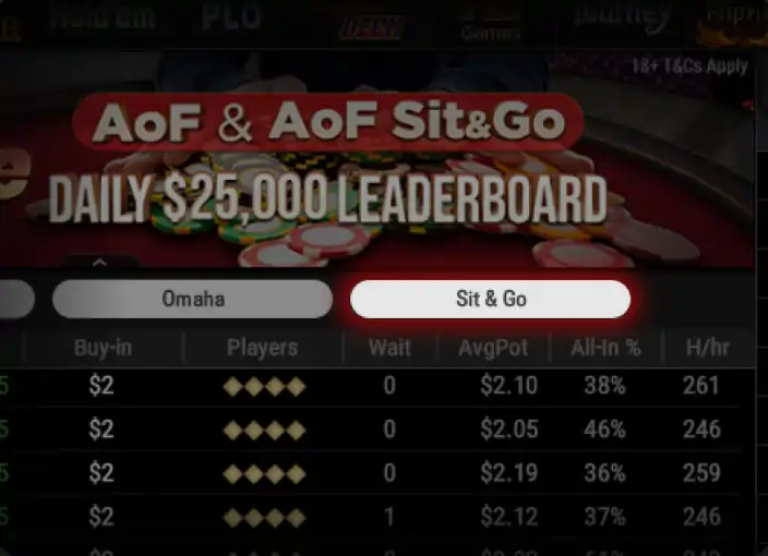 AOF SIT & GO