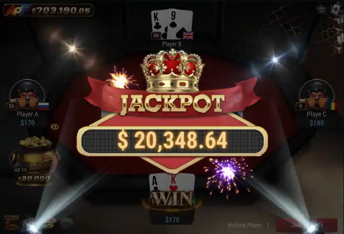 ALL-IN OR FOLD JACKPOT