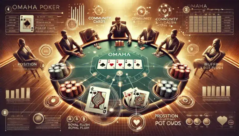 המדריך המלא לפוקר אומהה: חוקים, דירוג ידיים, דגשים, אסטרטגיות בסיסיות וטיפים מעשיים שיעזרו לכם להשתפר ולהצליח במשחק Omaha Poker.