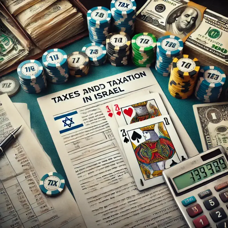 גלו את כל מה שחובה לדעת לגבי מס על זכיות פוקר בישראל. המדריך שיעשה לכם סדר בראש וימנע מכם כאב ראש גדול ועוגמת נפש מול רשות המיסים.