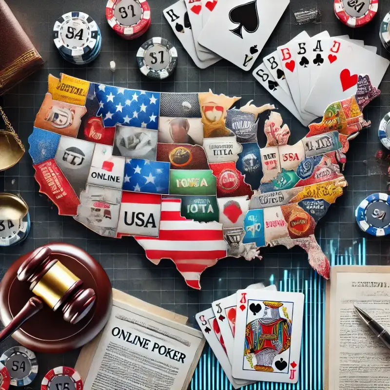 מאמר עומק על הסדרת הפוקר המקוון בארה"ב, מדינה אחר מדינה: מהאיסורים ועד המדינות החדשות שהצטרפו לחגיגה. כל מה שצריך לדעת בנושא.