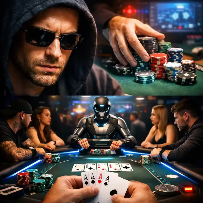 מהסרטים למציאות: כך הקולנוע בונה דרמת פוקר עם קלוז-אפים, סאונד וידיים נדירות, ומה באמת קורה בשולחן אמיתי ב-2026.