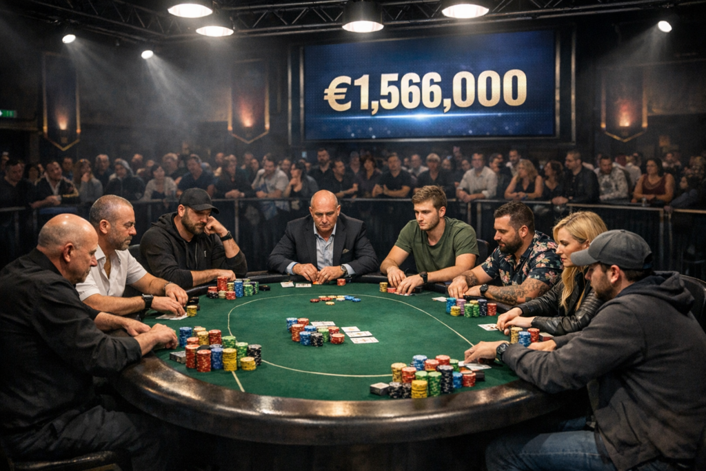 בן הרשקוביץ' בשולחן הגמר של WSOP Circuit ברטיסלבה 2026